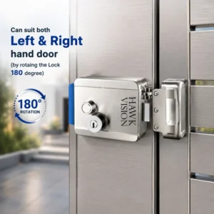 HV-DL-202 Stainless Steel Electronic Lock with 5 Keys